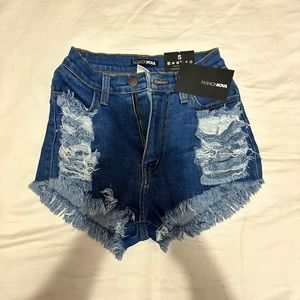 Keep It Up Denim Shorts